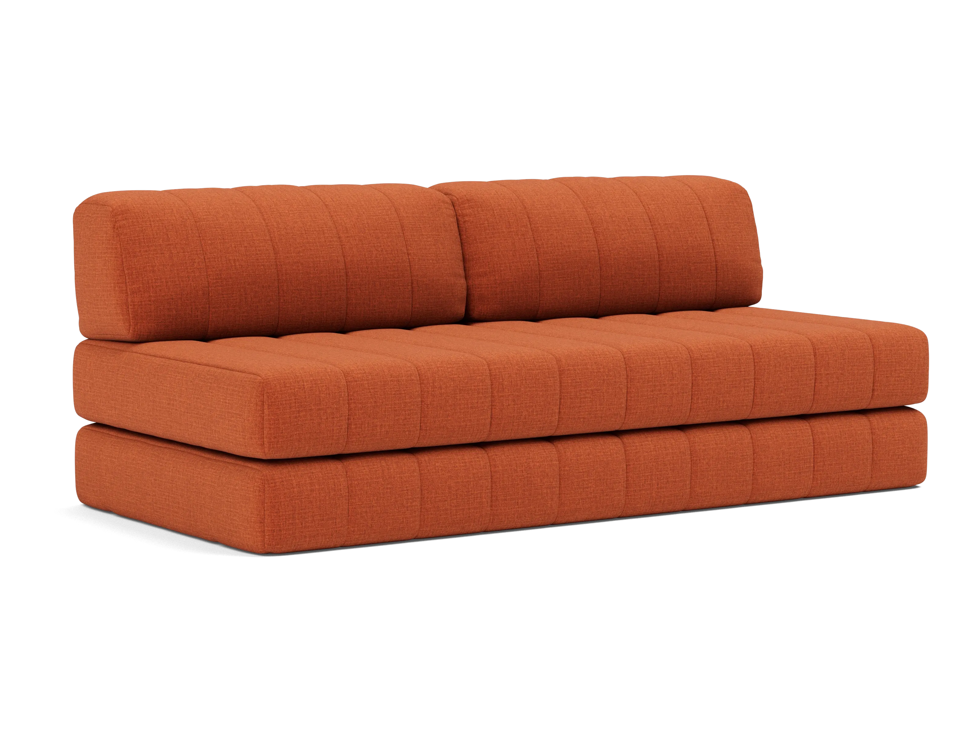 CozyPad Armless Sleeper Sofa