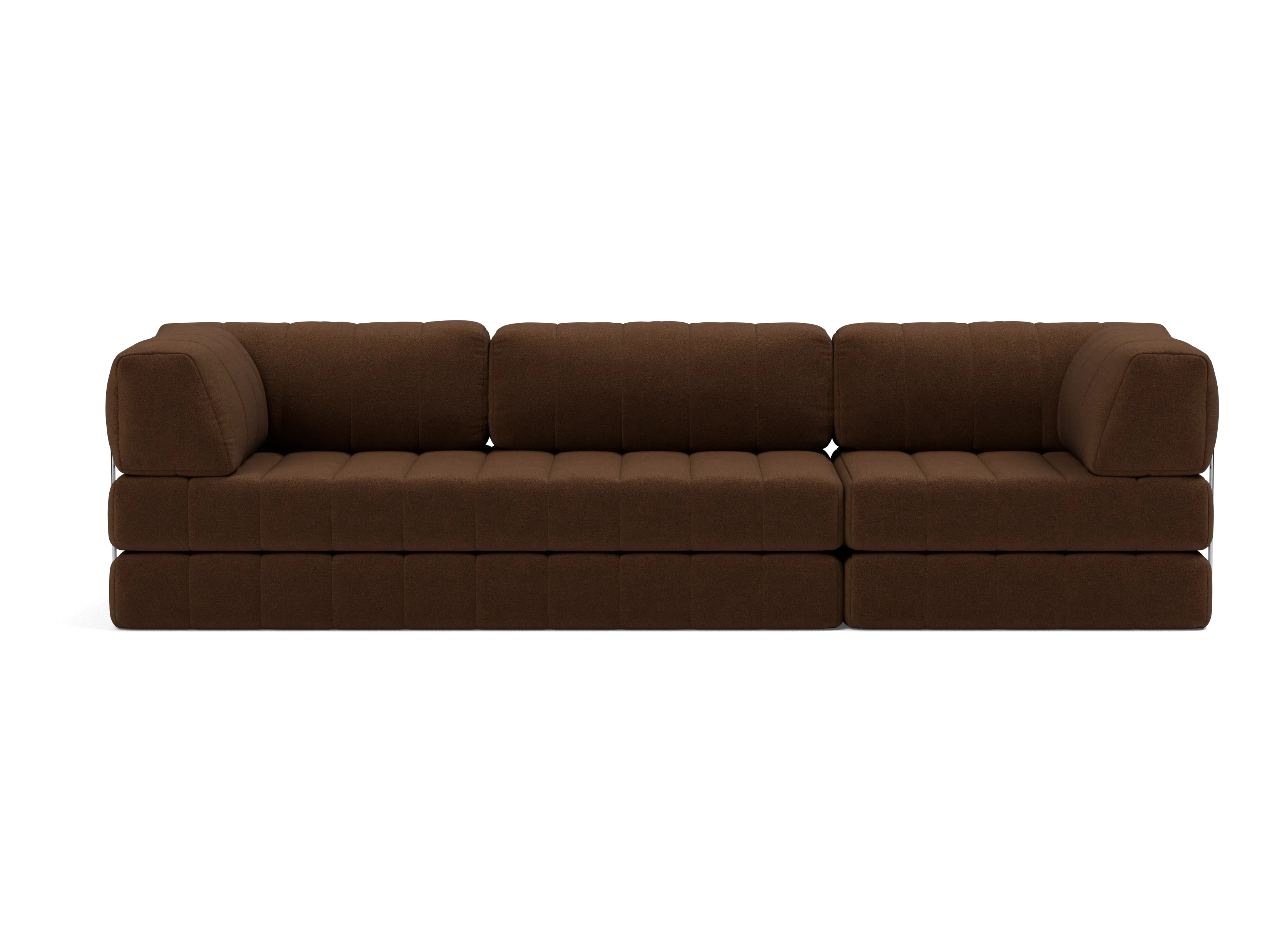 CozyPad Extended Sleeper Sofa with Arms