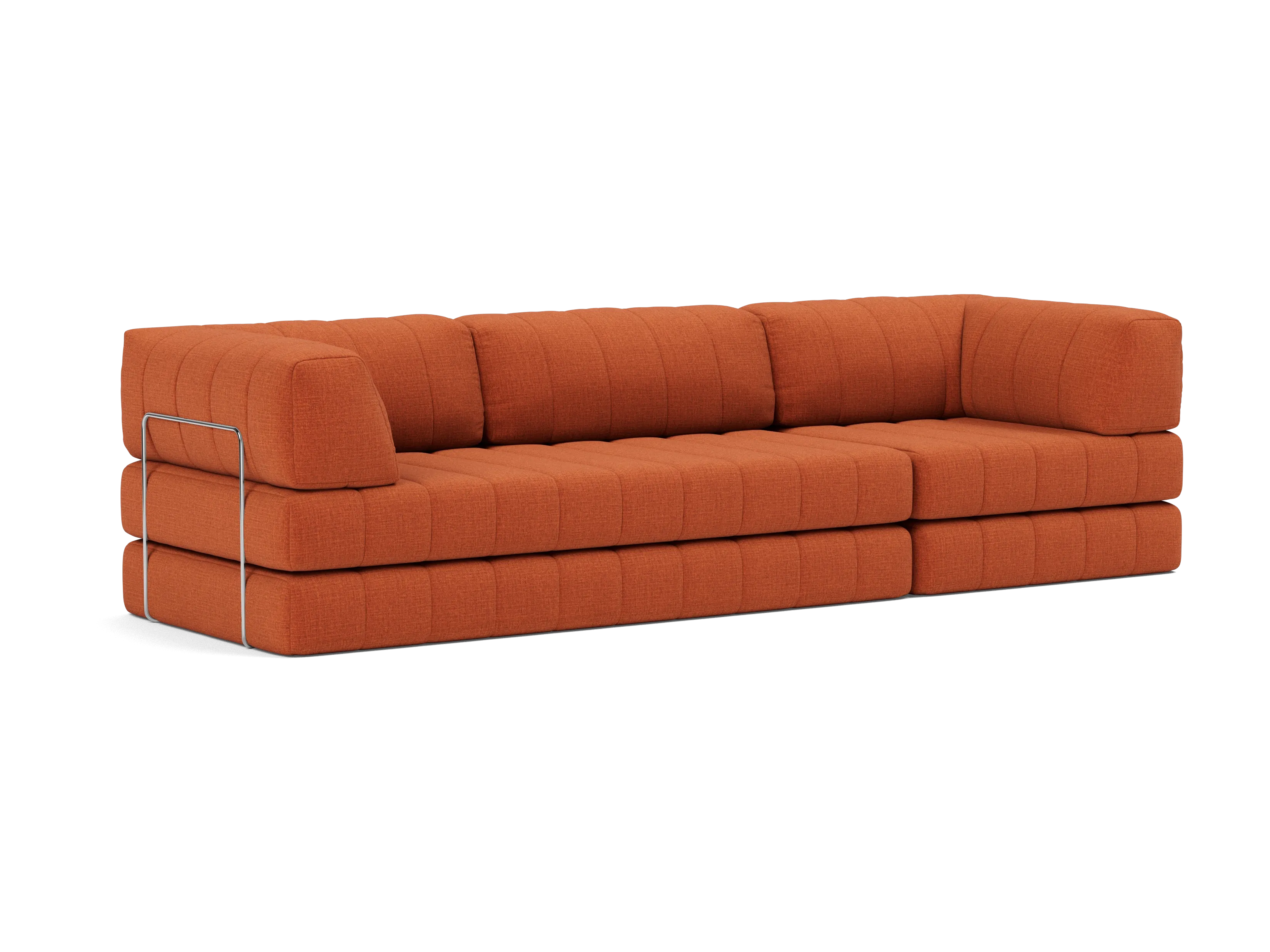 CozyPad Extended Sleeper Sofa with Arms