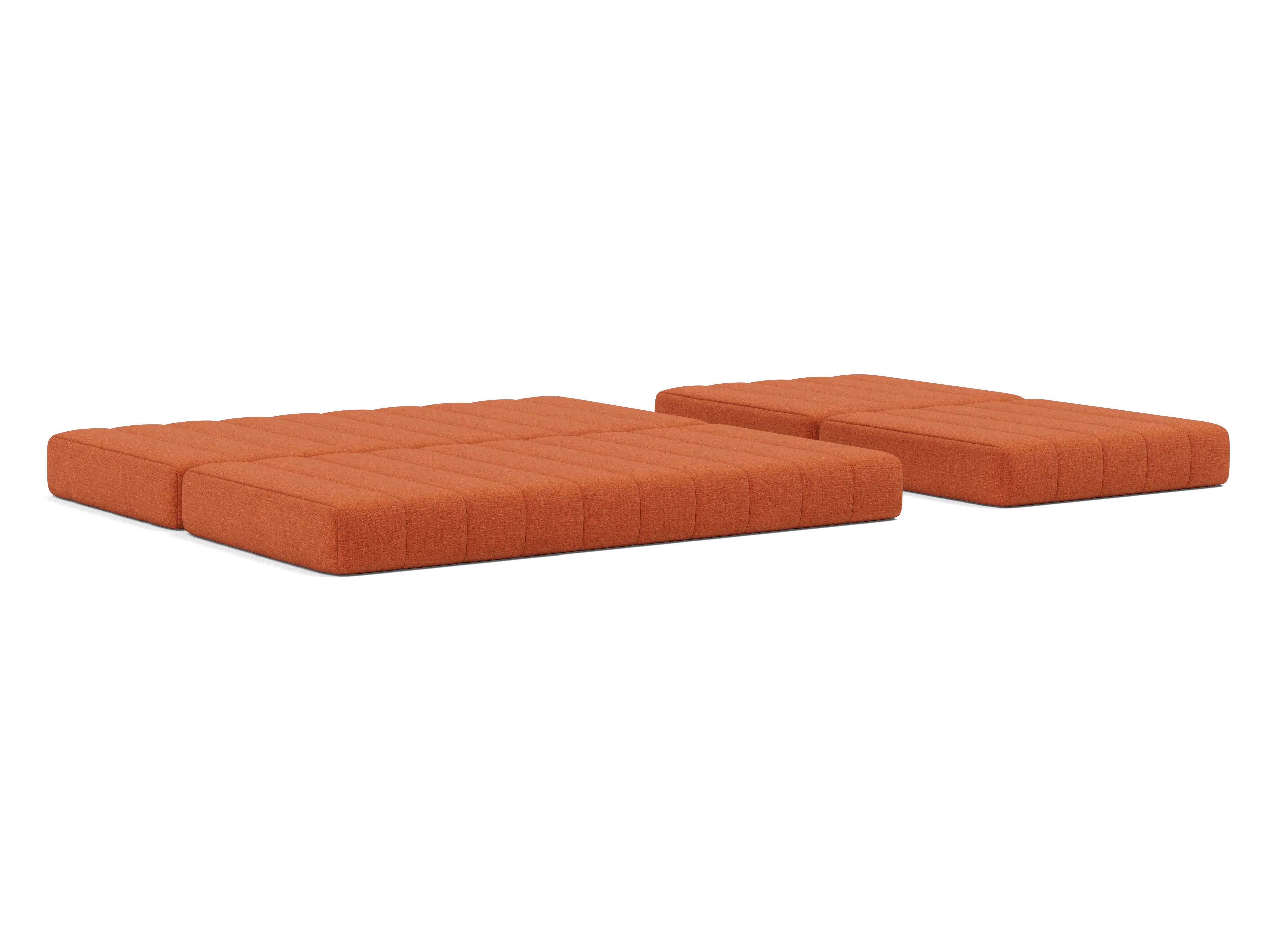 CozyPad Extended Sleeper Sofa with Arms