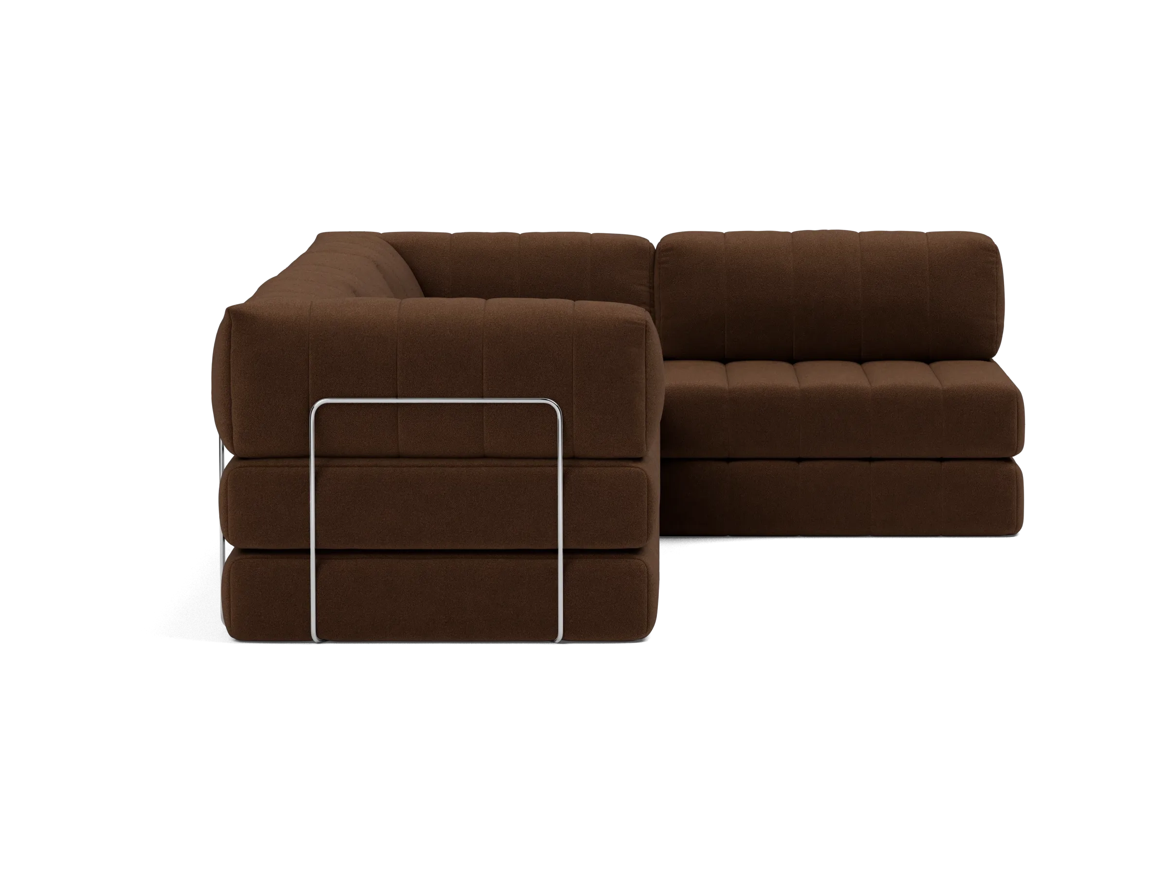 CozyPad Sectional Sleeper Sofa with Arms