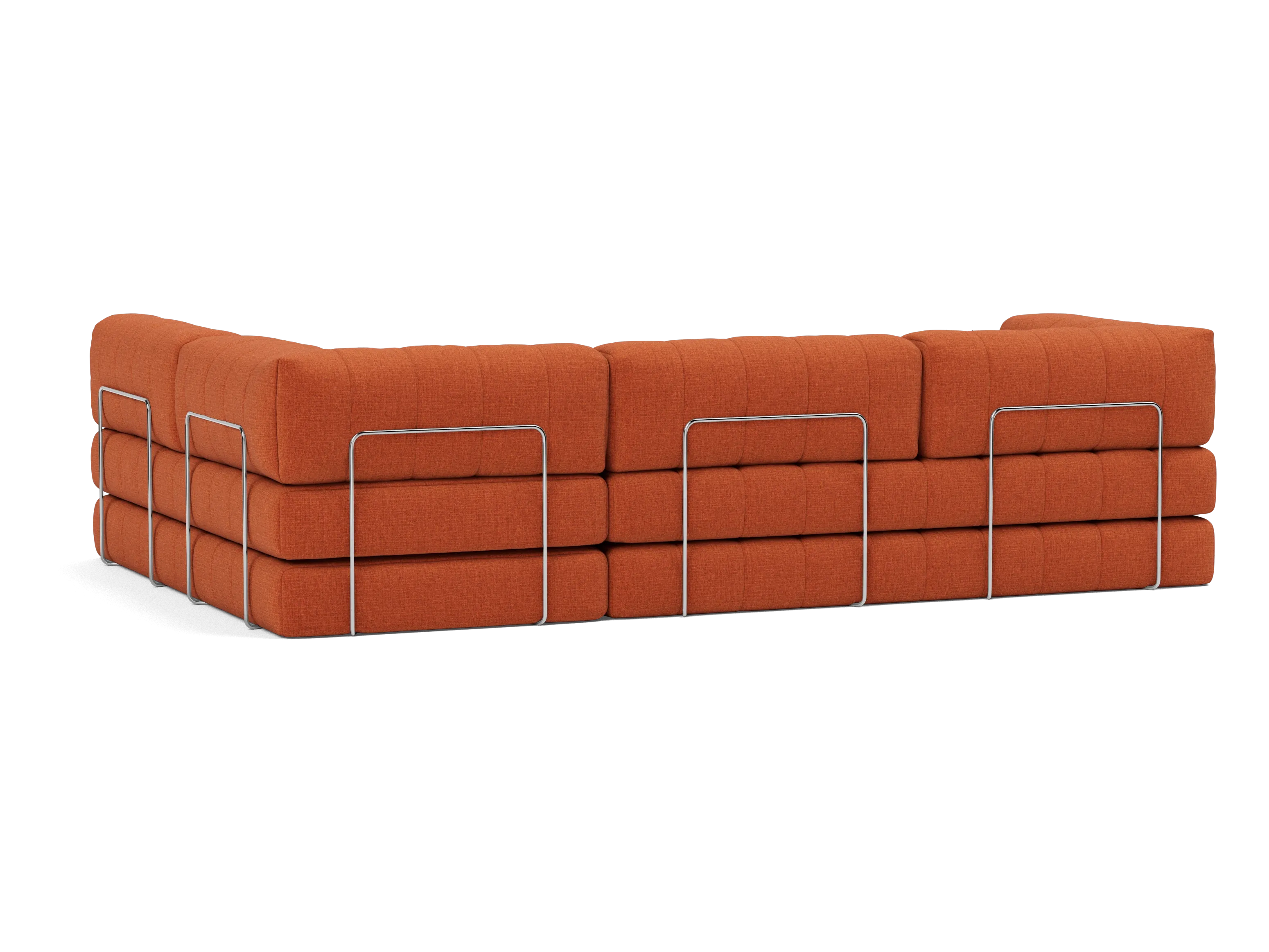CozyPad Sectional Sleeper Sofa with Arms
