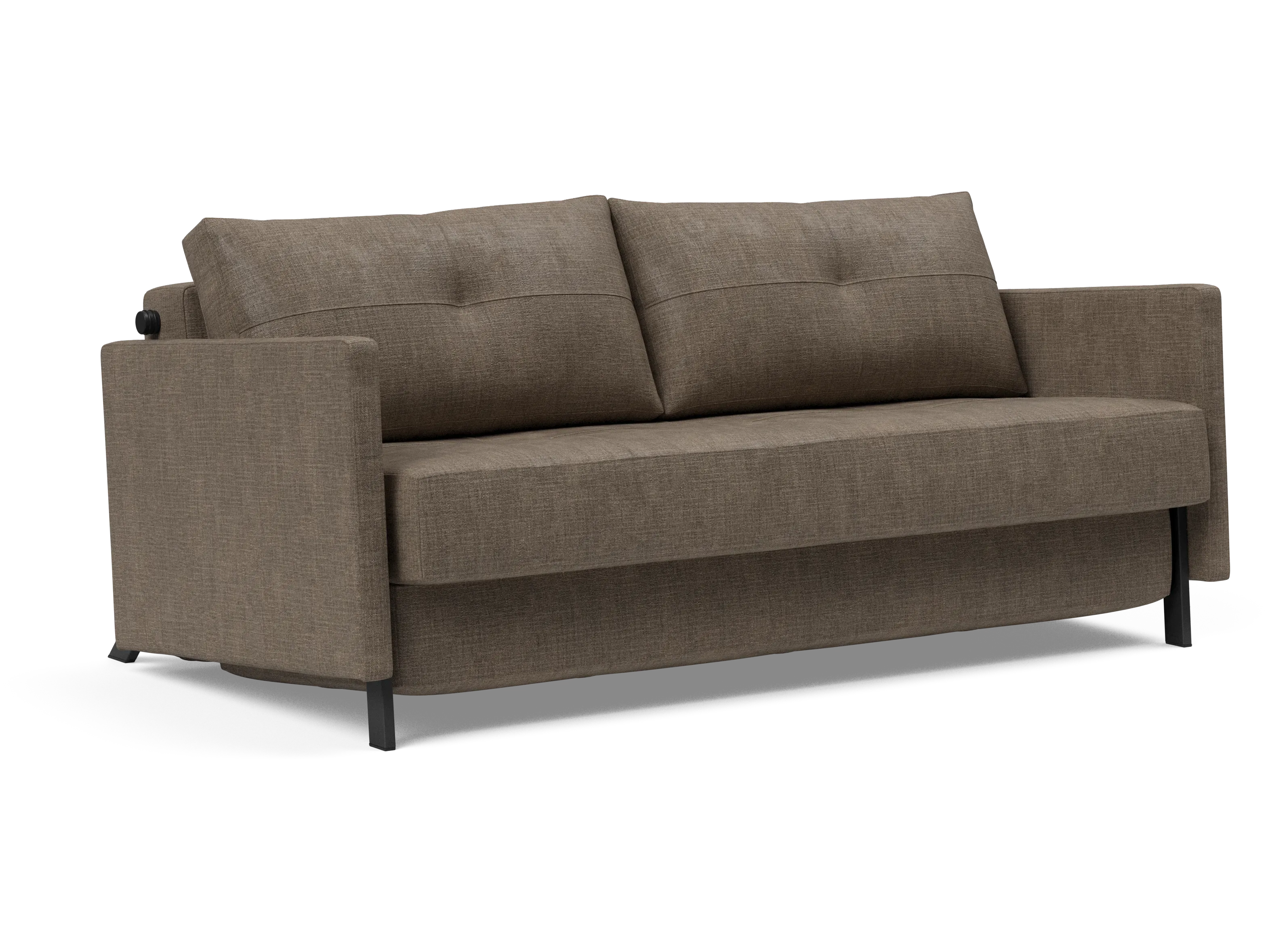 Cubed Queen-Size Sofa Bed with Arms