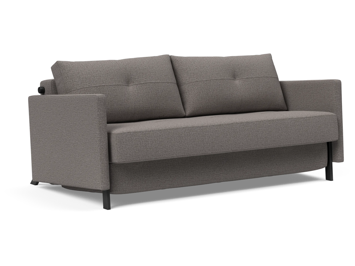 Cubed Queen-Size Sofa Bed with Arms