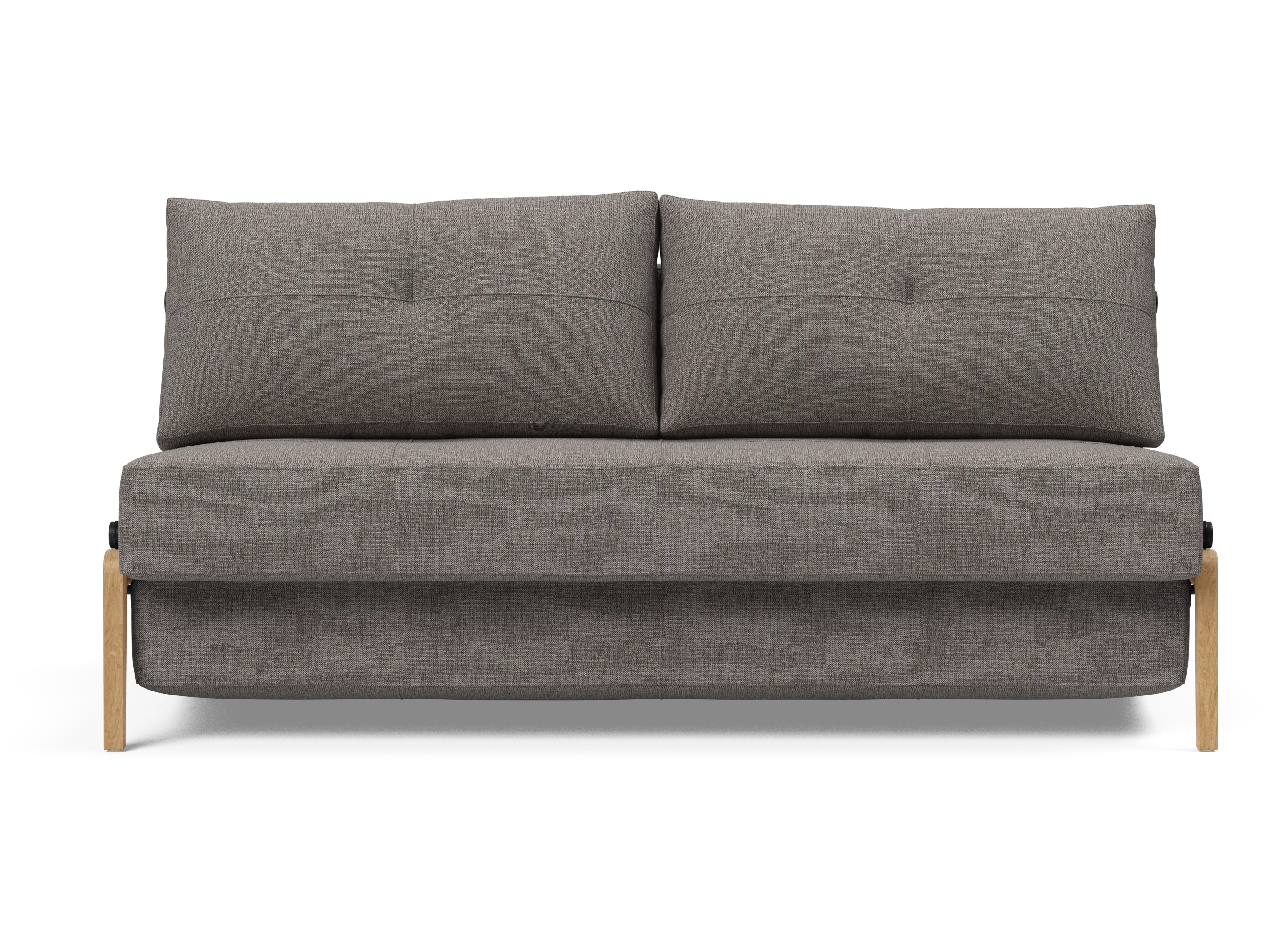 Cubed Queen-Size Sofa Bed with Wood Legs