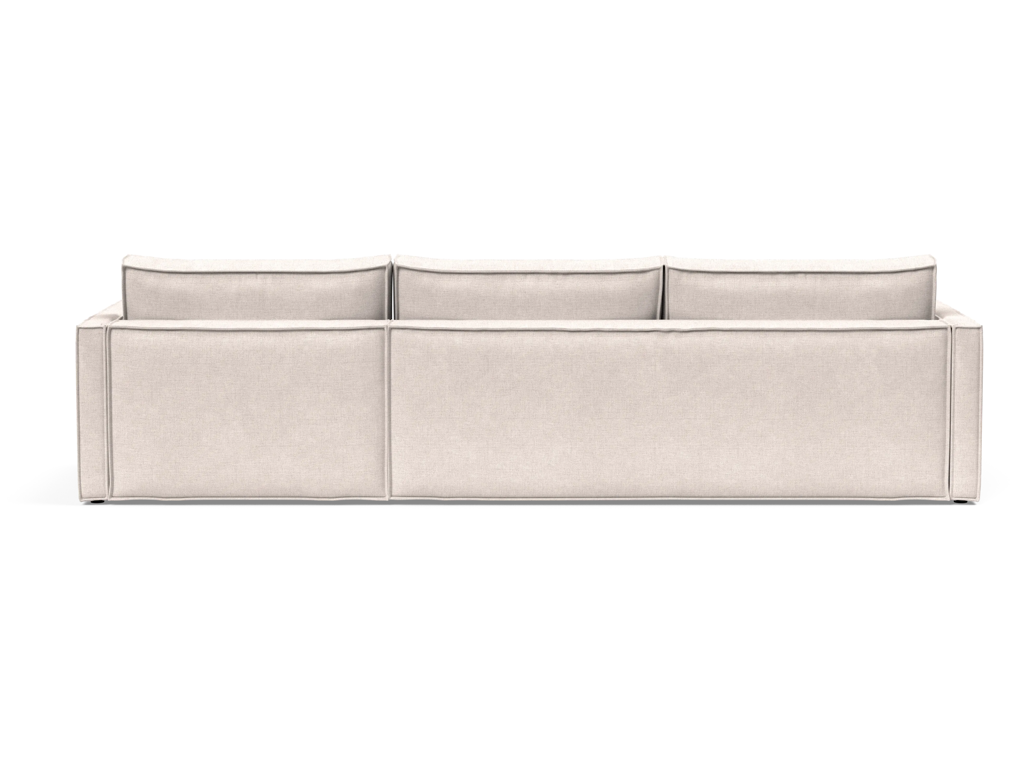 Newilla Sectional Sofa Bed with Slim Arms