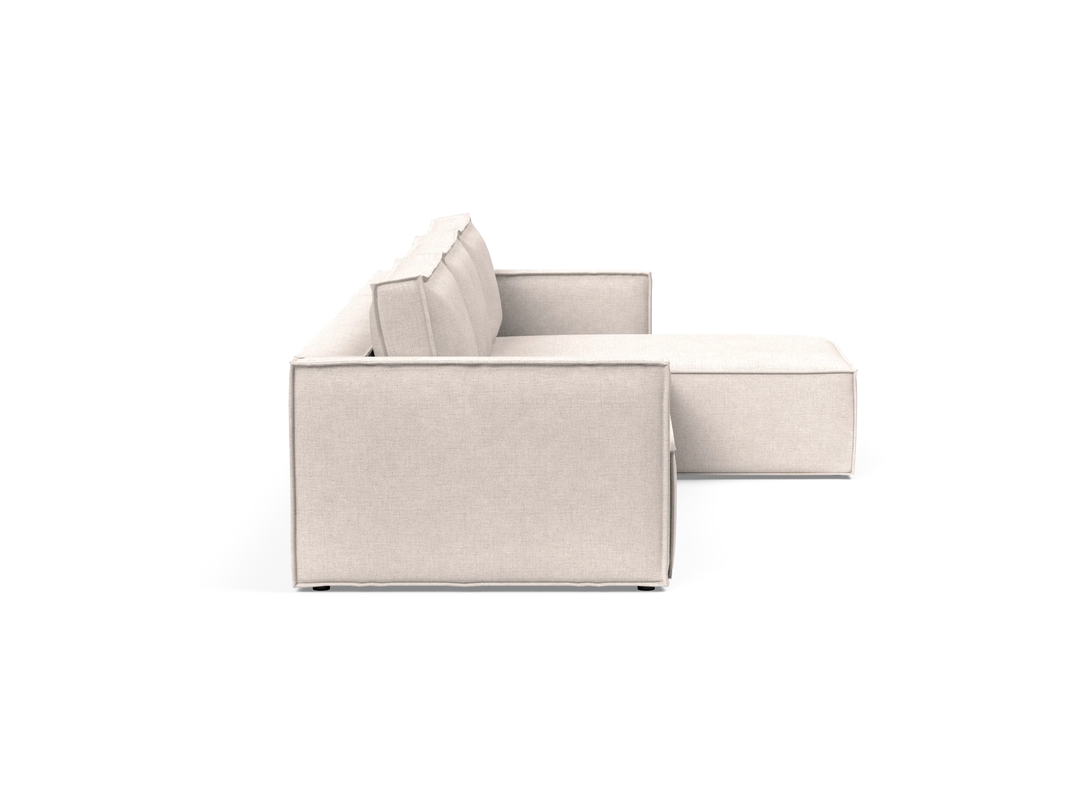 Newilla Sectional Sofa Bed with Slim Arms