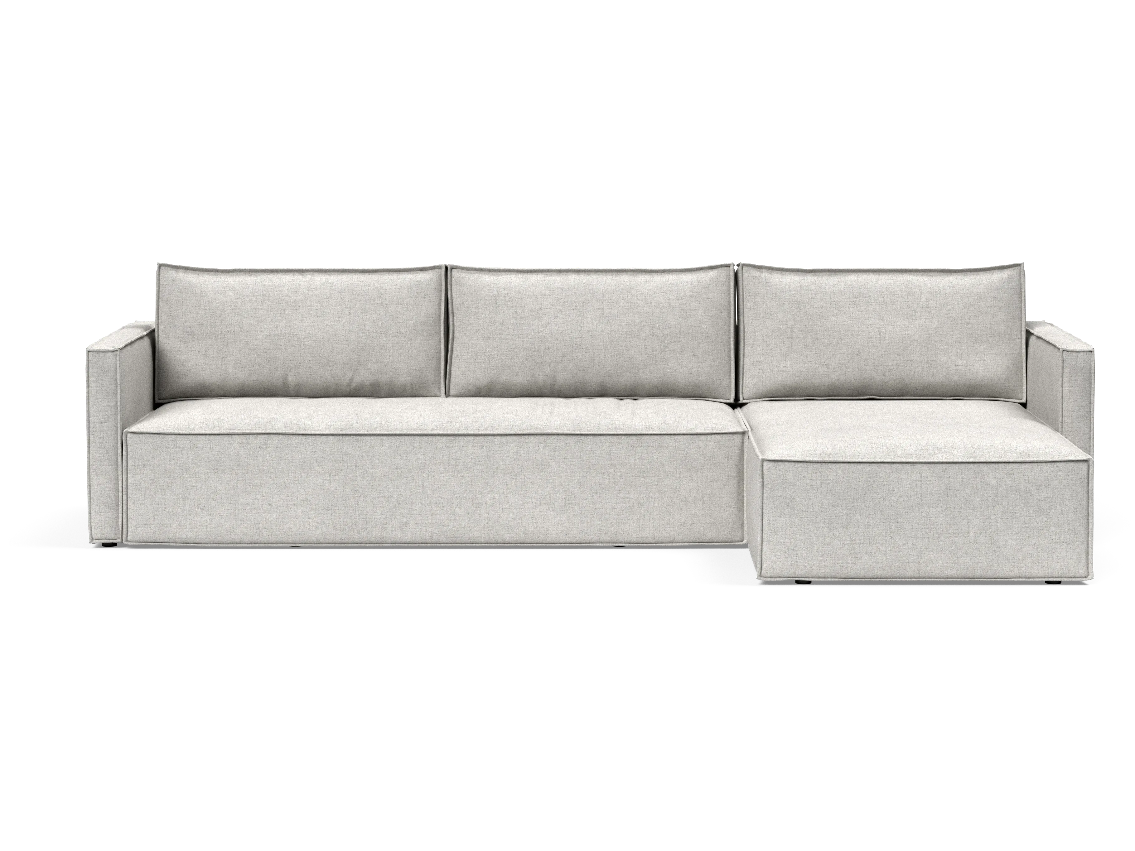 Newilla Sectional Sofa Bed with Slim Arms
