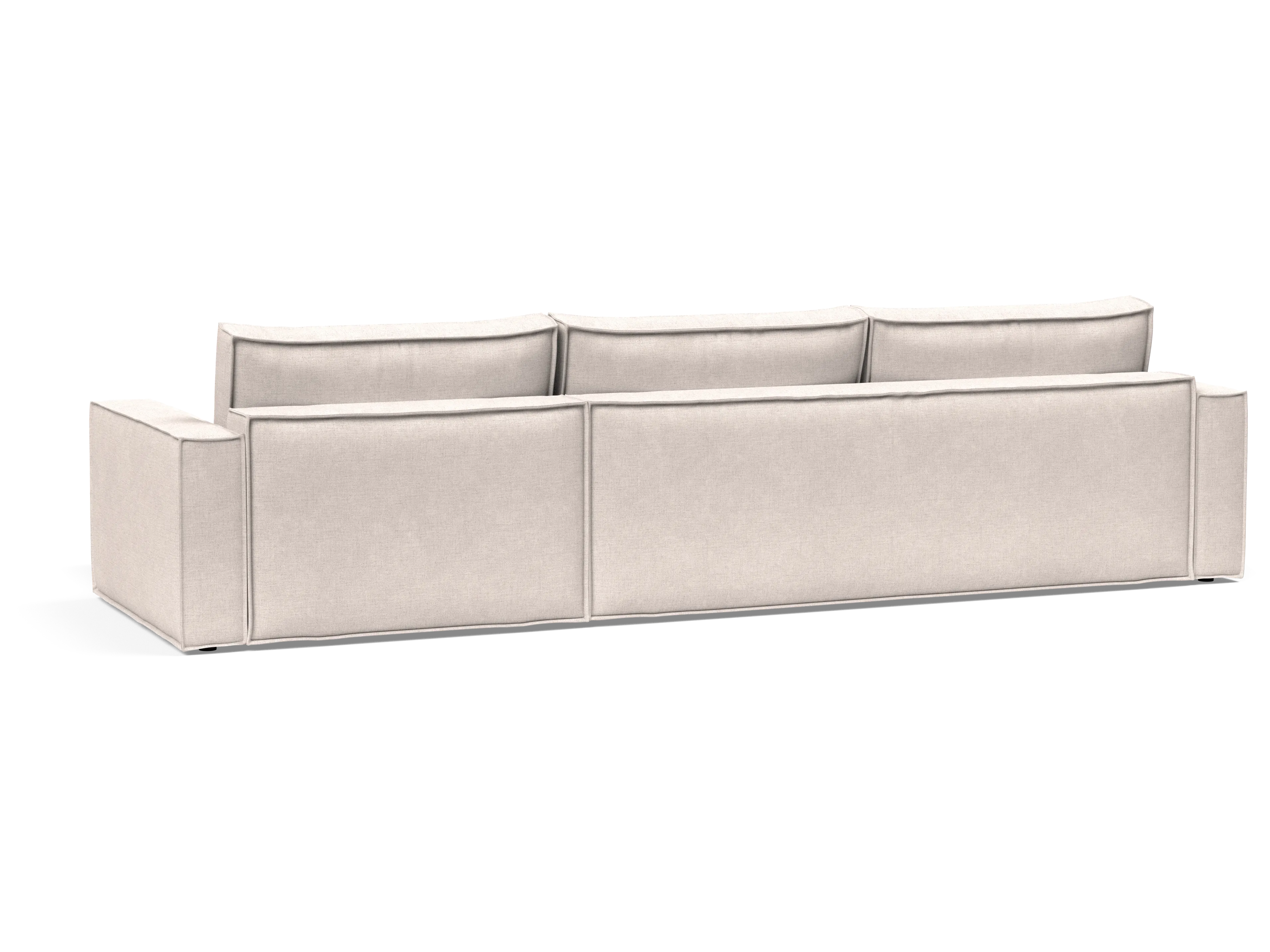 Newilla Sectional Sofa Bed with Wide Arms