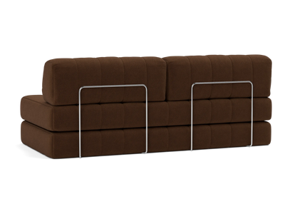 CozyPad Armless Sleeper Sofa