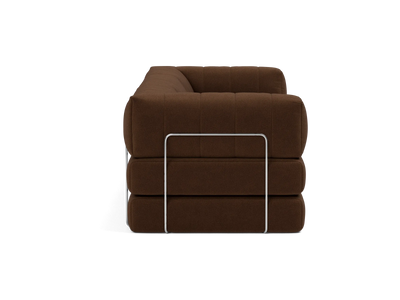 CozyPad Extended Sleeper Sofa with Arms