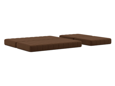 CozyPad Extended Sleeper Sofa with Arms