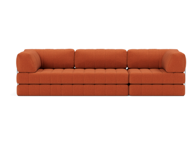 CozyPad Extended Sleeper Sofa with Arms