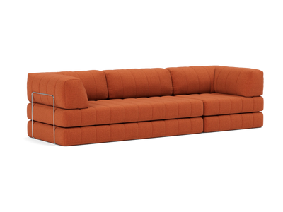 CozyPad Extended Sleeper Sofa with Arms