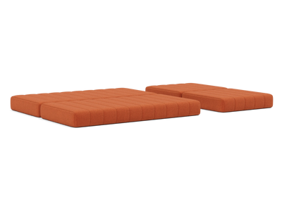 CozyPad Extended Sleeper Sofa with Arms