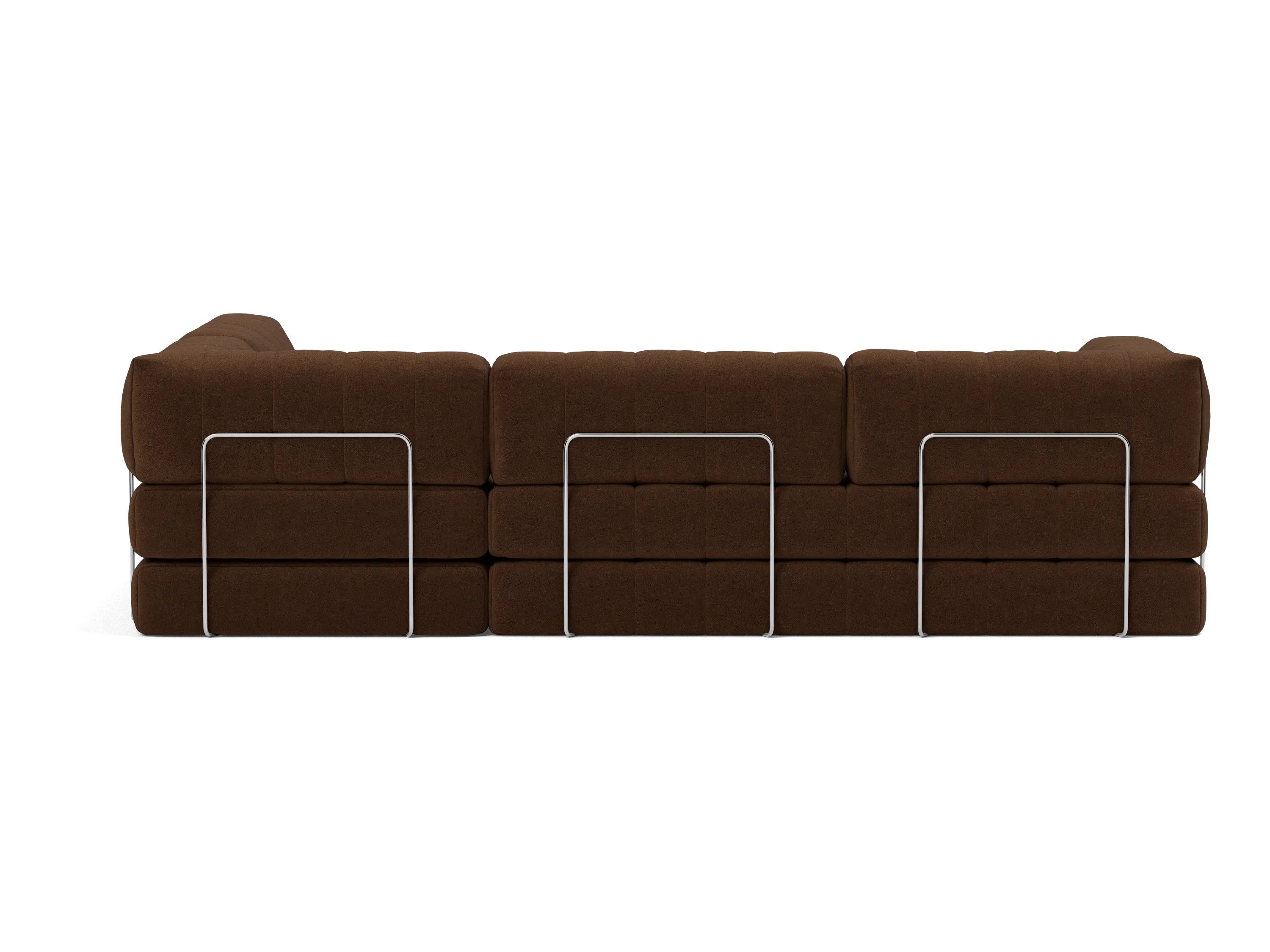 CozyPad Sectional Sleeper Sofa with Arms