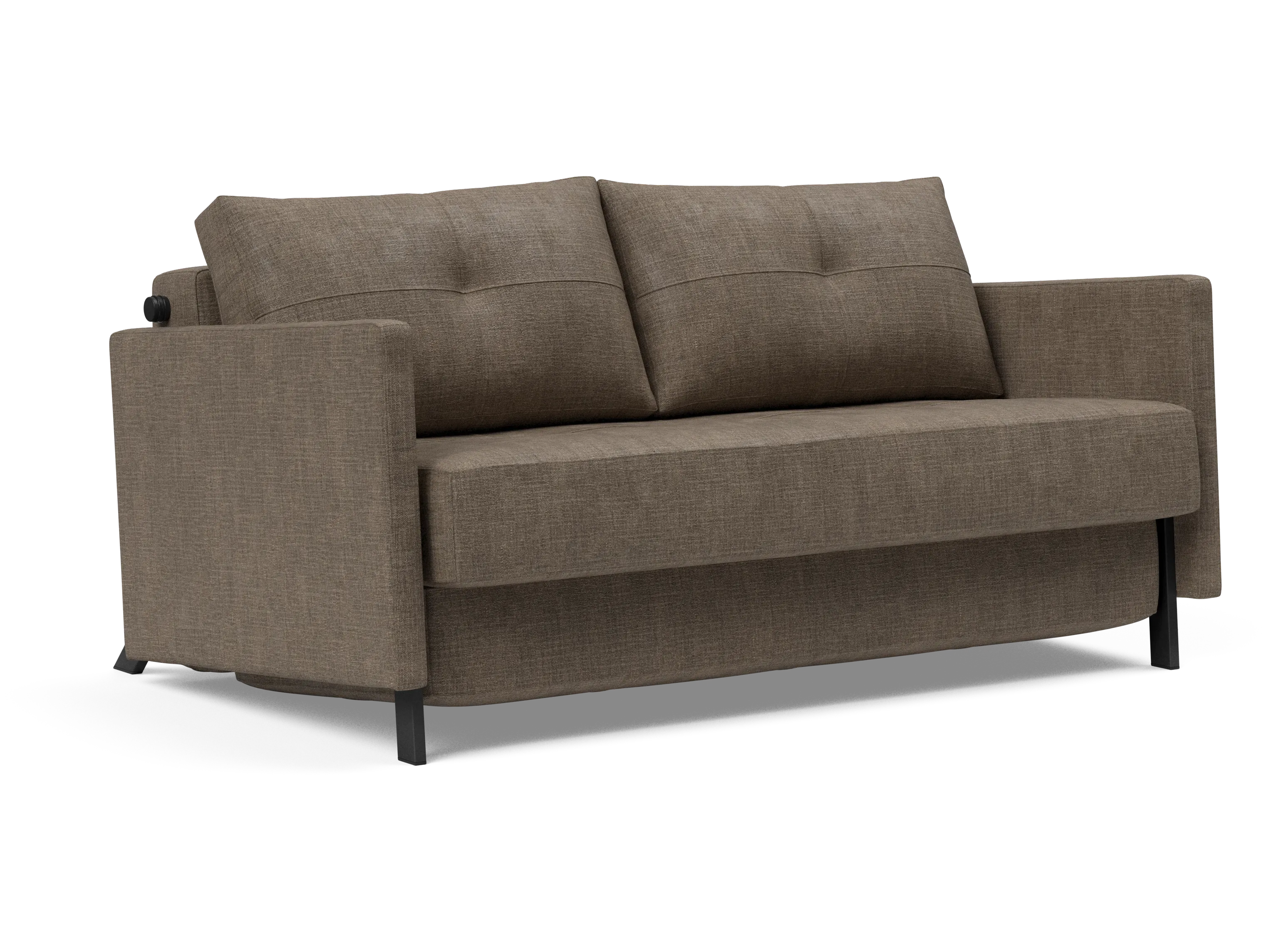 Cubed Full-Size Sofa Bed with Arms