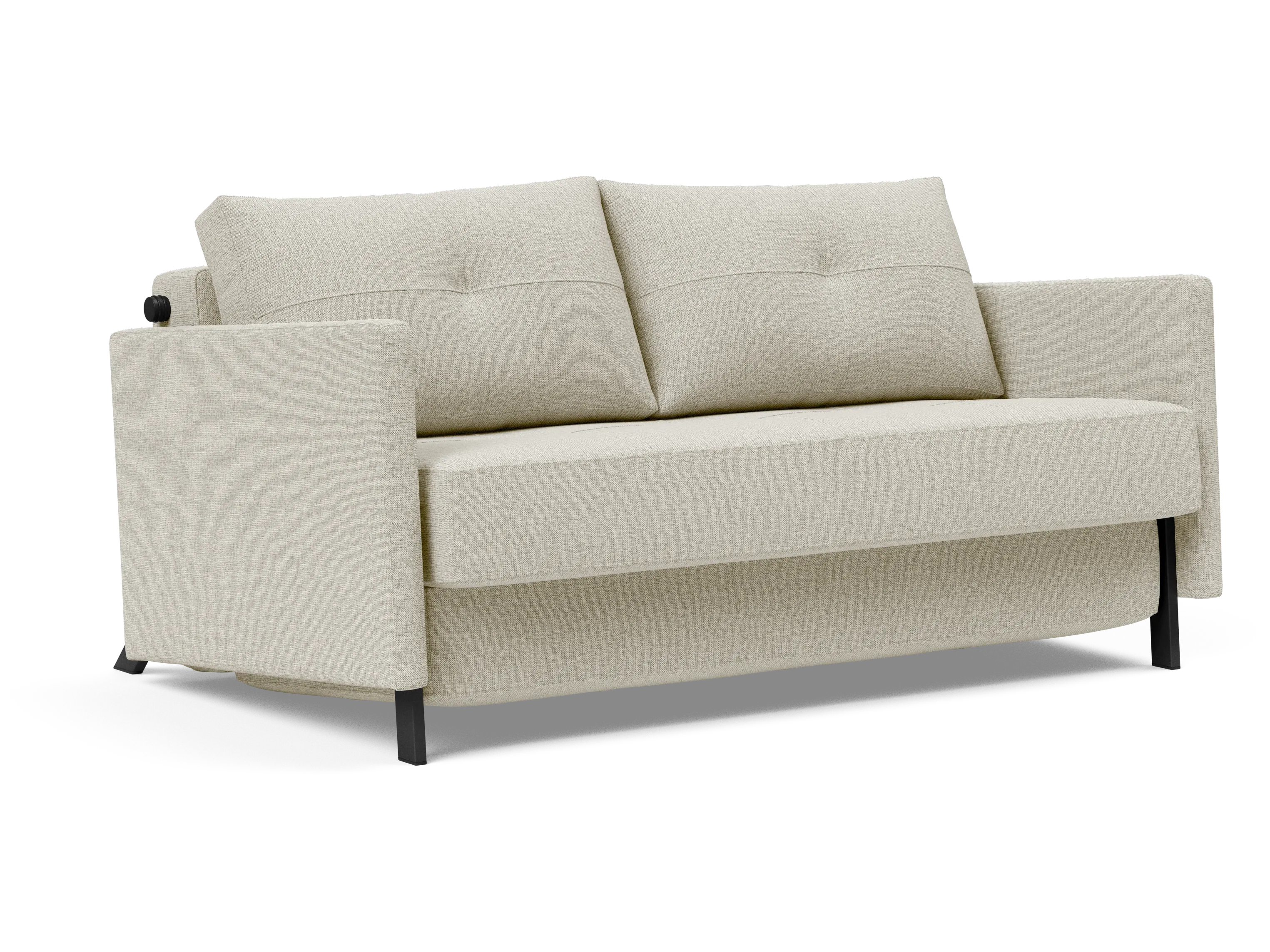 Cubed Full-Size Sofa Bed with Arms