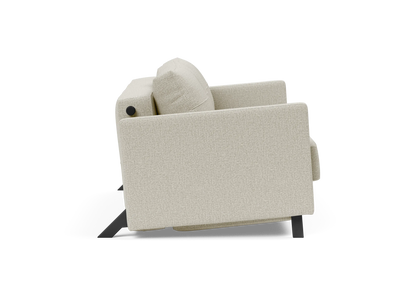 Cubed Full-Size Sofa Bed with Arms