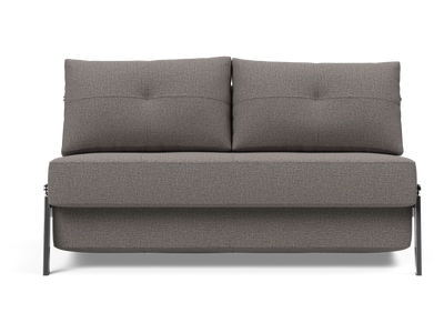 Cubed Full-Size Sofa Bed with Chrome Legs