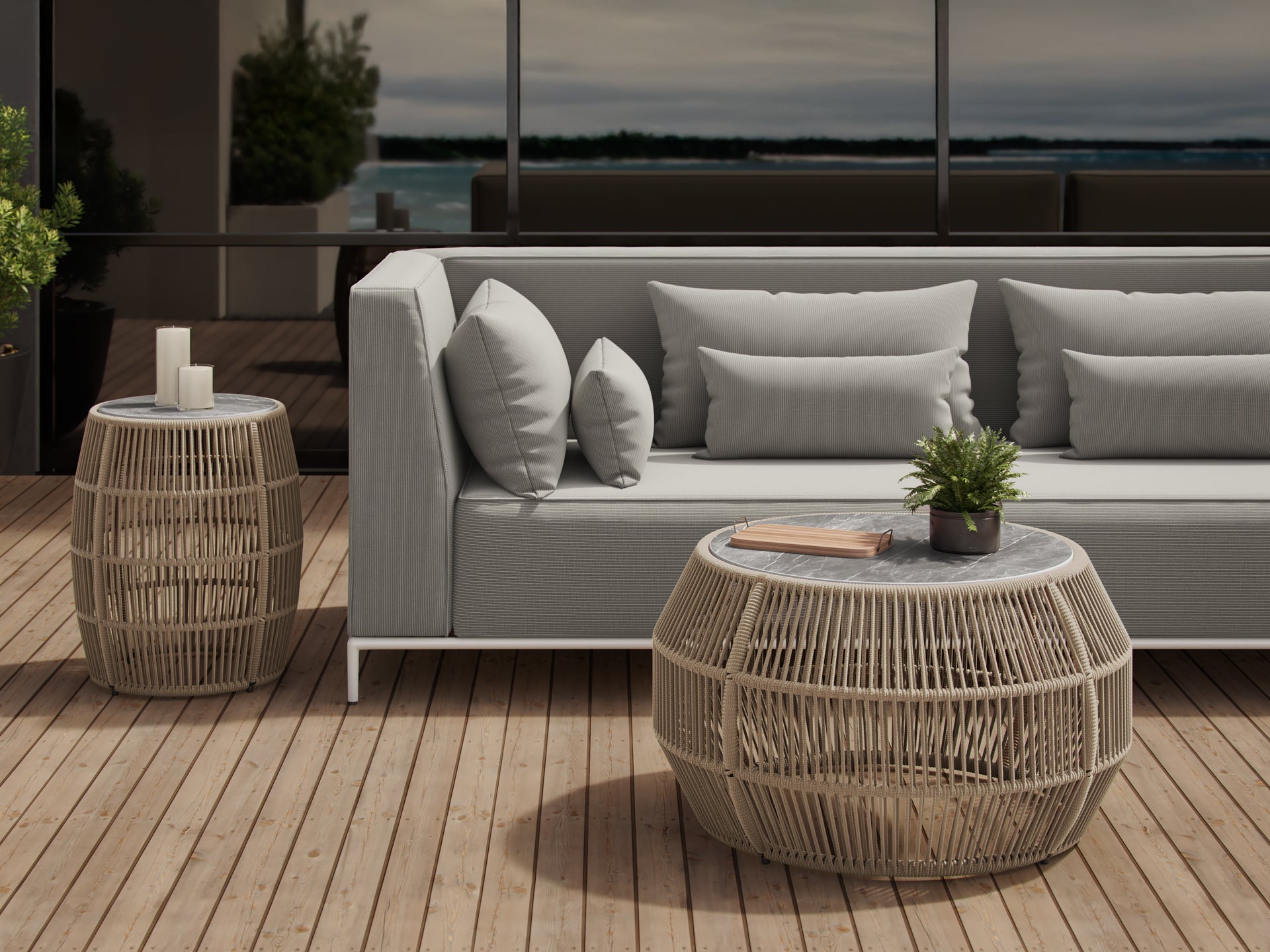 Volta Outdoor Cocktail Table