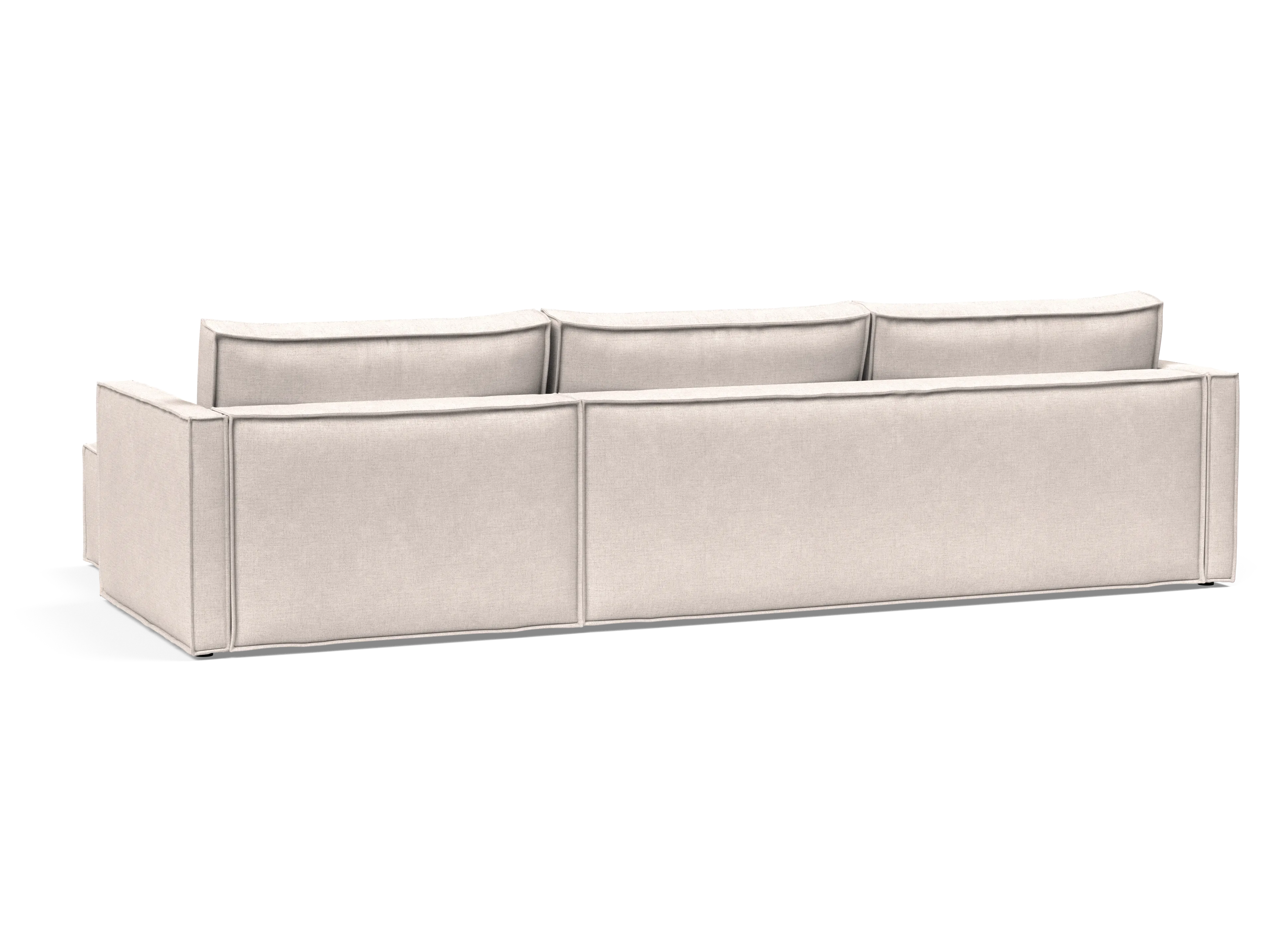 Newilla Sectional Sofa Bed with Slim Arms