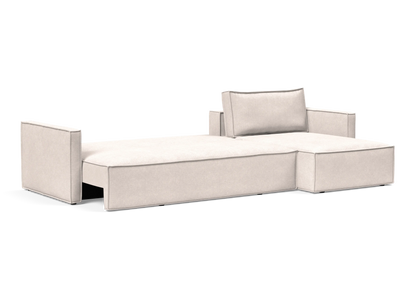 Newilla Sectional Sofa Bed with Slim Arms