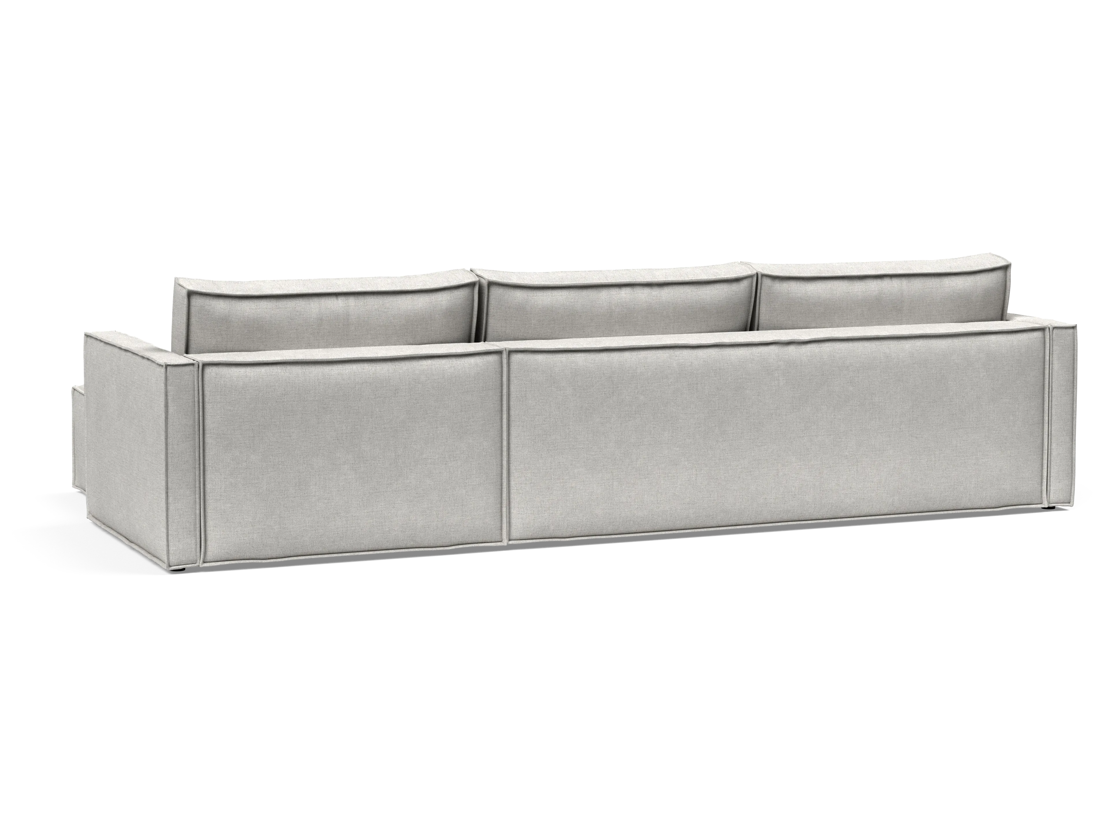 Newilla Sectional Sofa Bed with Slim Arms
