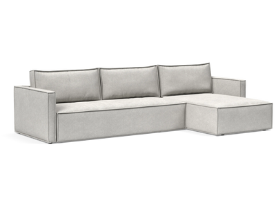 Newilla Sectional Sofa Bed with Slim Arms