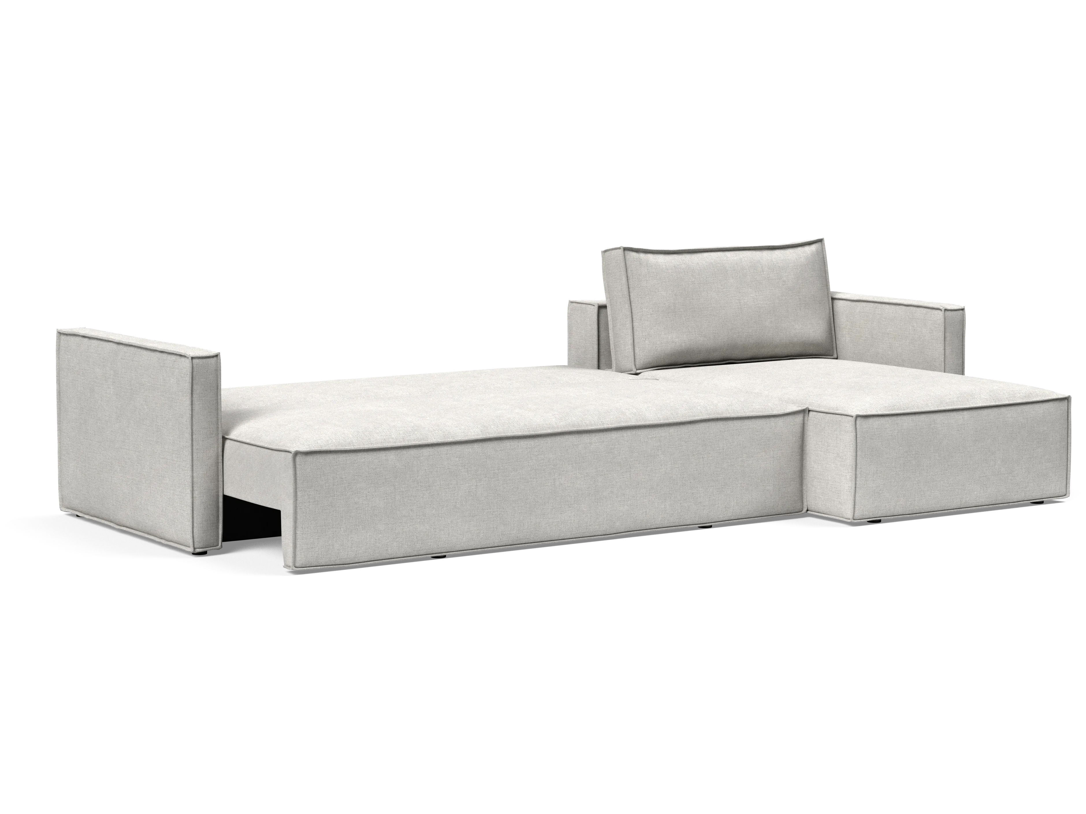 Newilla Sectional Sofa Bed with Slim Arms