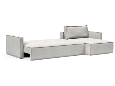 Newilla Sectional Sofa Bed with Slim Arms