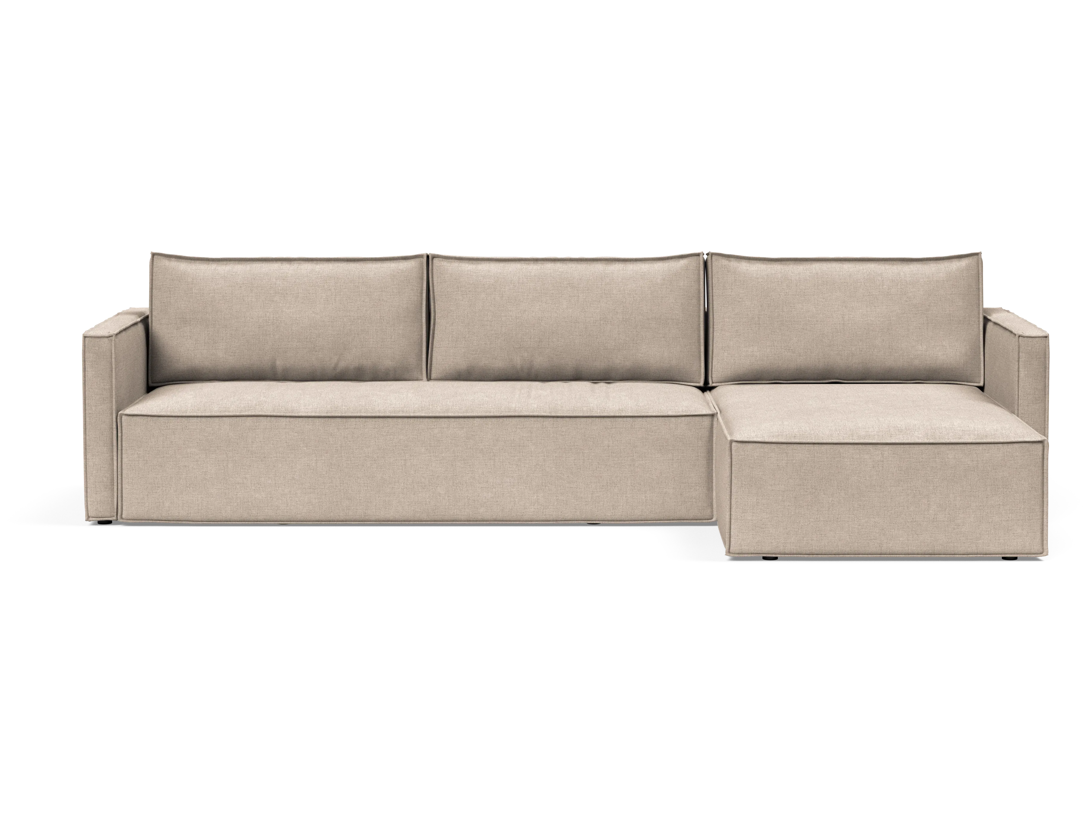 Newilla Sectional Sofa Bed with Slim Arms