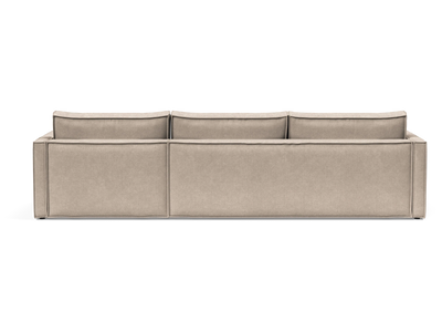 Newilla Sectional Sofa Bed with Slim Arms