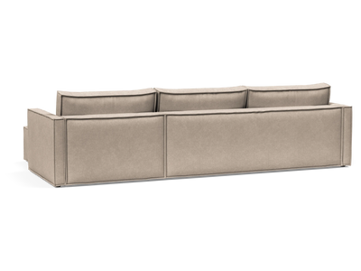 Newilla Sectional Sofa Bed with Slim Arms