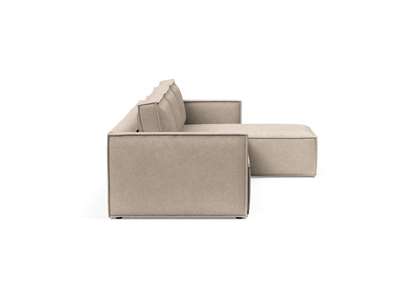 Newilla Sectional Sofa Bed with Slim Arms