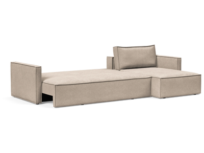 Newilla Sectional Sofa Bed with Slim Arms