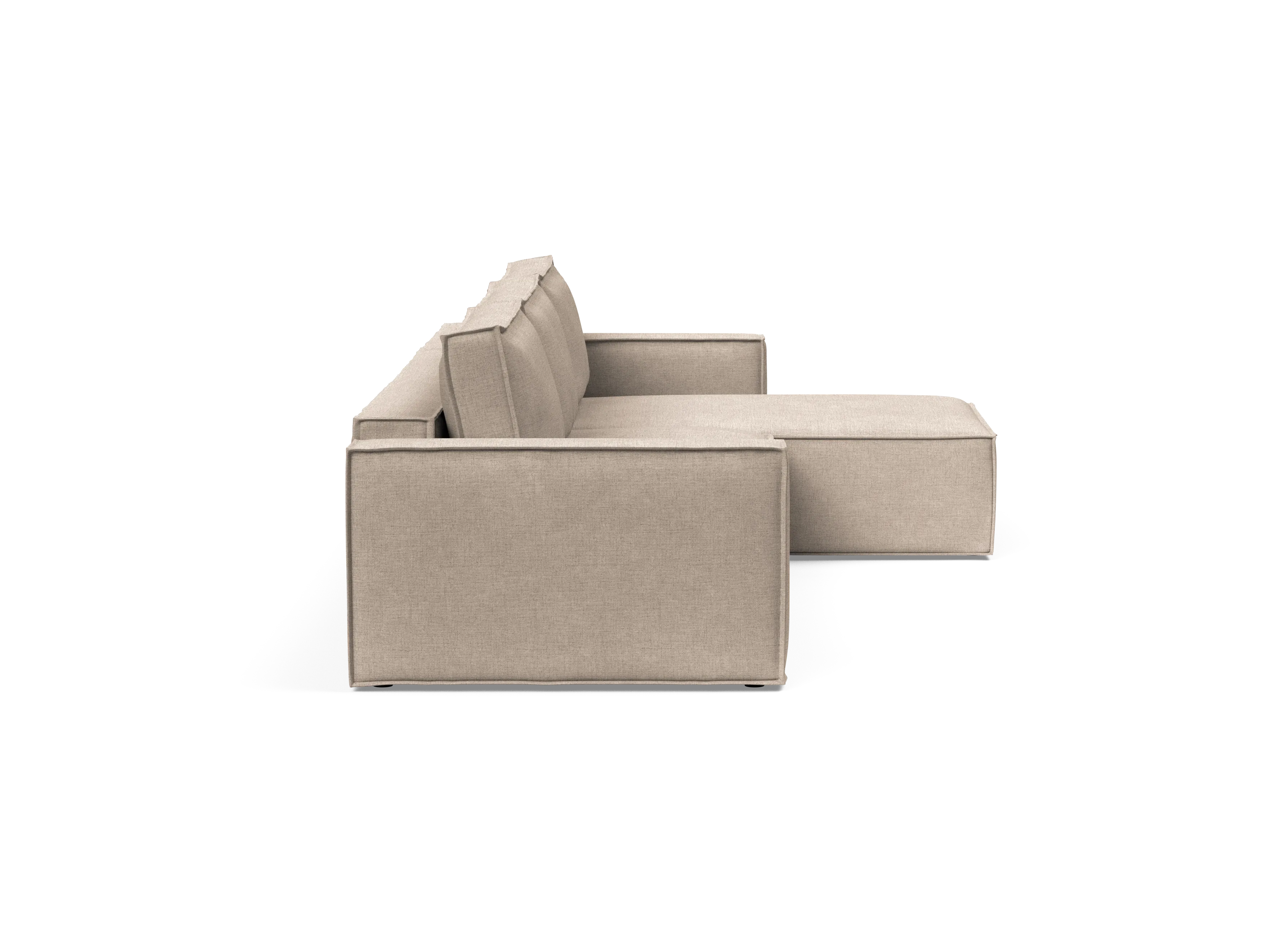 Newilla Sectional Sofa Bed with Standard Arms