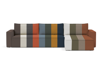 Newilla Sectional Sofa Bed with Standard Arms