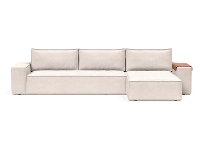 Newilla Sectional Sofa Bed with Wide Arms