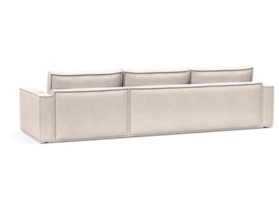 Newilla Sectional Sofa Bed with Wide Arms