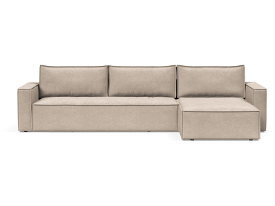 Newilla Sectional Sofa Bed with Wide Arms