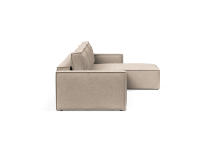 Newilla Sectional Sofa Bed with Wide Arms