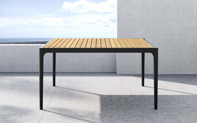 Clifton Outdoor 59 in Square Dining Table